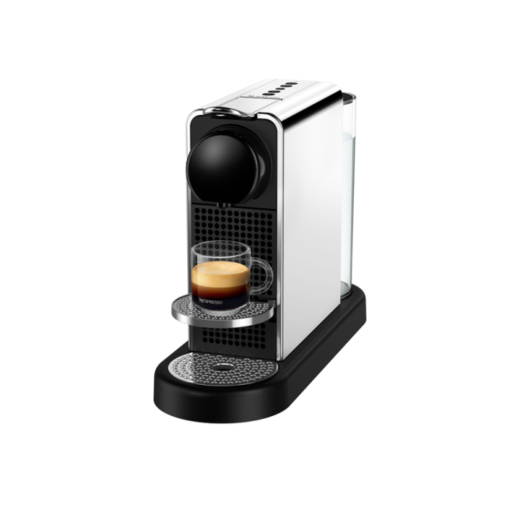 Nespresso CITIZ PLATINUM シルバー エスプレッソマシン Купить капсулы Кофемашина Citiz Platinum Stainless Steel C